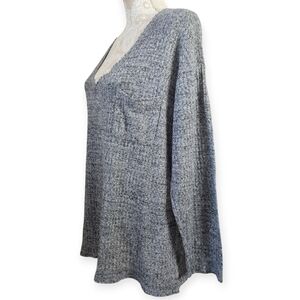 American Eagle Outfitters Lightweight Gray Neutral Long Sleeve Sweater Sz. Large